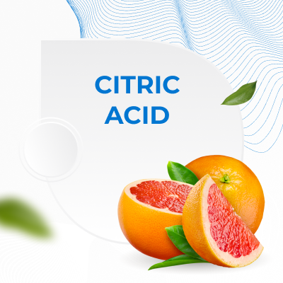 Citric Acid benefits as ingredient in Mens care products